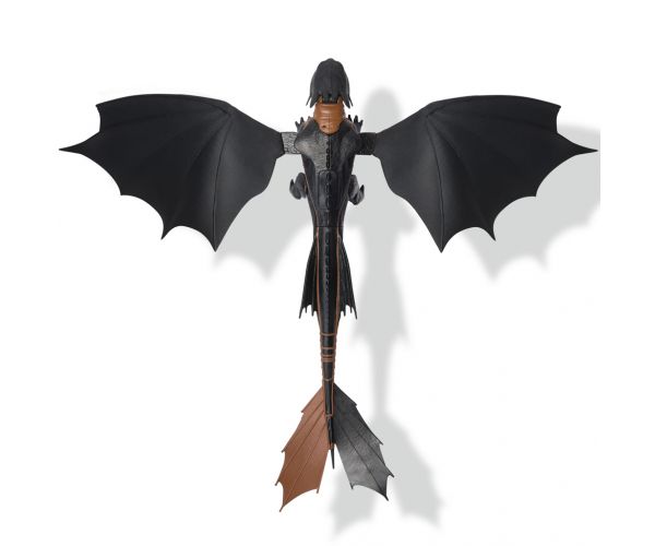 Cum să-ți dresezi dragonul: Figurina de jucărie dragon Fără Dinți Ultimate Plasma Blast cu lumină și sunet, 38 cm - Spin Master