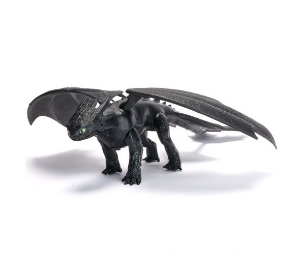 Cum să-ți dresezi dragonul: Figurina de jucărie dragon Fără Dinți cu sunete de plasmă - Spin Master