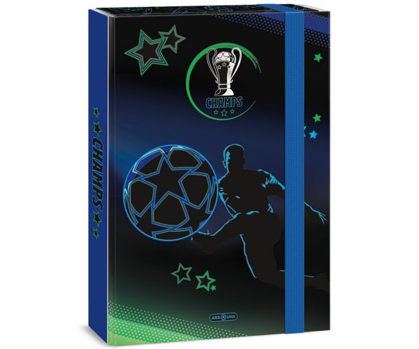 Cutie elastică pentru caiete Ars Una Champs A4