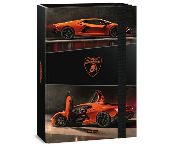 Cutie pentru caiete Ars Una Lamborghini A4 cu elastic