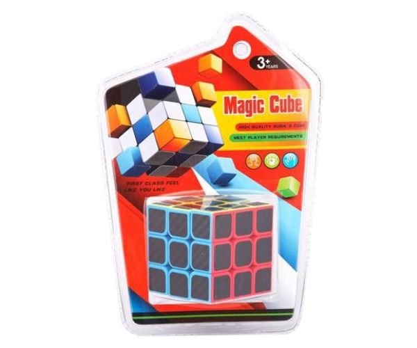 Cube World: Cub Magic cu model carbon 3x3