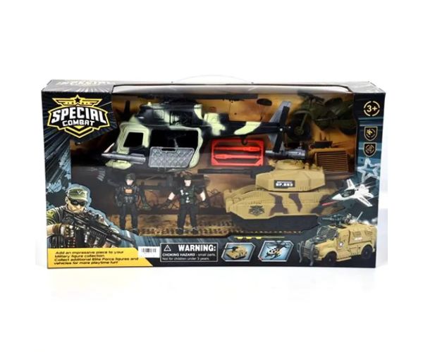 Special Combat figurine acțiune de luptă cu vehicule set de joacă