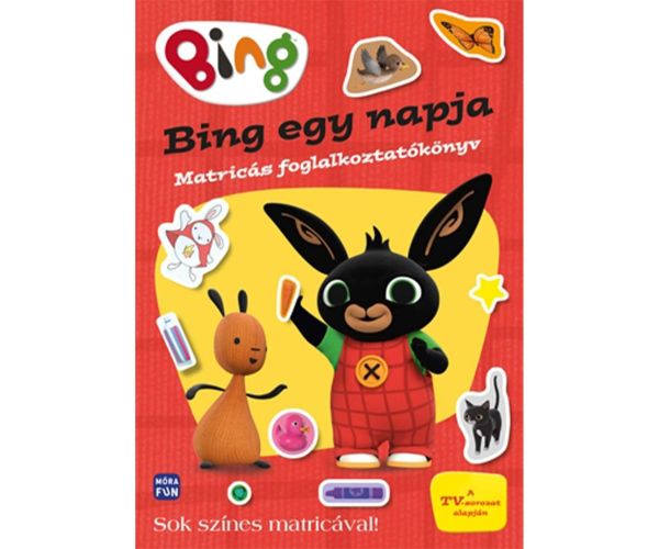 Móra: Bing - o zi cu activități cu autocolante