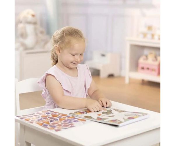 Melissa & Doug: Ocean mozaic caiet abțibild