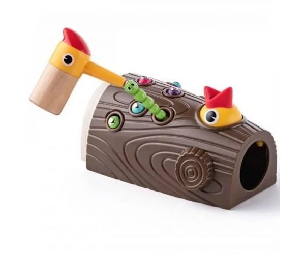 Joc de societate cu ciocănitor magnetic - Woodyland