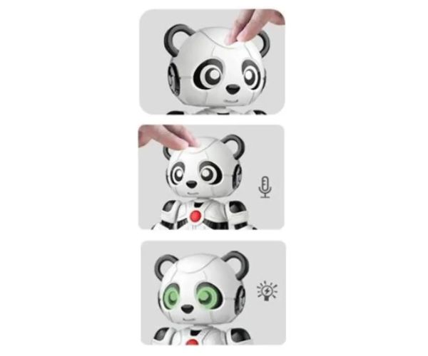 11, panda robot prieten cu sunete și lumini, cadru metal