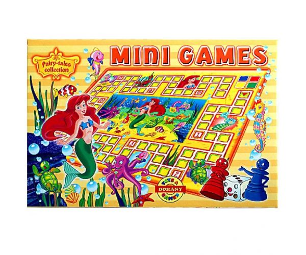 Ariel mica sirenă mini joc de societate - D-Toys