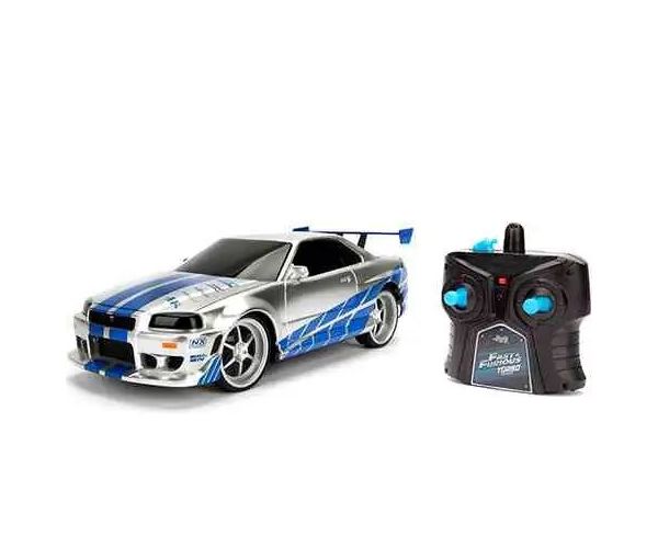 Fast & Furious: RC Brians Nissan Skyline GT-R (BNR35) mașină cu telecomandă 1/24 - Simba Toys