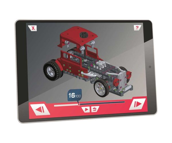 Science & Play: Flame Hot Road set de joc cu mașini - Clementoni