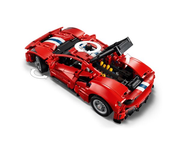 LEGO® Technic: Ferrari 488 Pista mașină (42235)