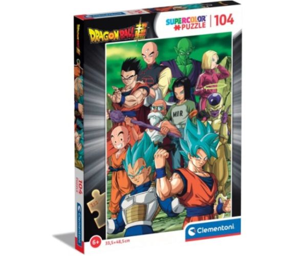 Dragonball Super team Supercolor 104 bucăți puzzle - Clementoni