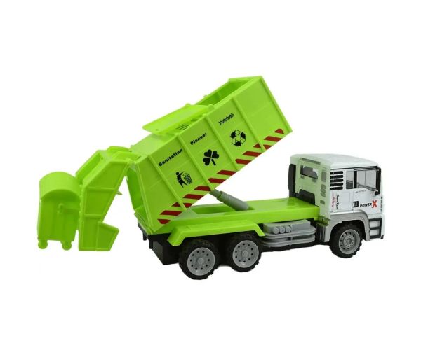 RC Telecomandă Metal Cab Container Basculantă cu efecte de lumină 27MHz 1/12 Scară 36cm 