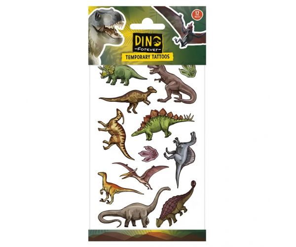 Set de tatuaje cu model de dinozaur - Dino
