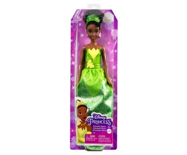 Disney Princess: Tiana sclipitoare prințesă păpușă - Mattel