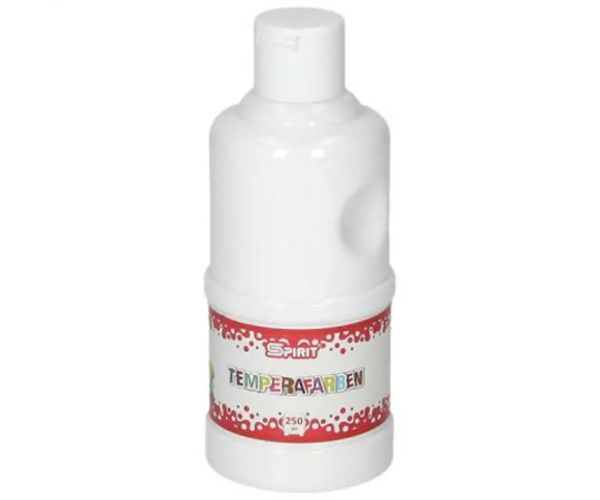 Spirit: Tempera culoarea albă 250ml