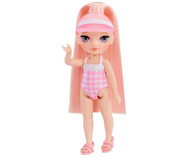 Rainbow High: Set de joacă petrecere la piscină cu păpușa Blush Parker