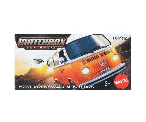 Matchbox Filmul: 1973 Volkswagen T2B căsuță din carton 1/64 – Mattel