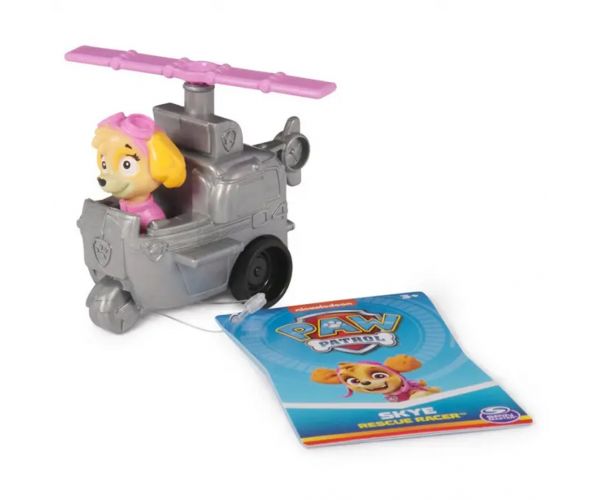 Paw Patrol: Rescue Racers Skye cu elicopter - Spin Master