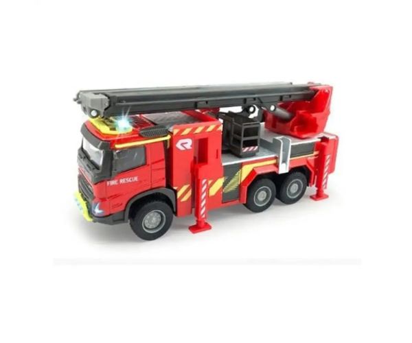 Majorette: Volvo mașină de pompieri cu sunete și lumini 19cm- Simba Toys