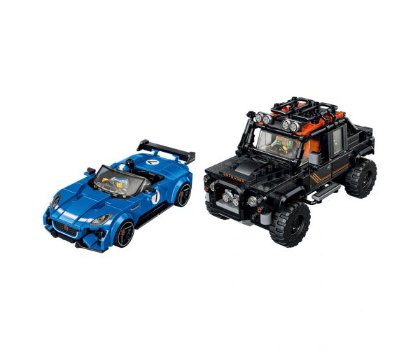 LEGO® Speed Champions: Jaguar Project 7 și Land Rover Defender (77264)
