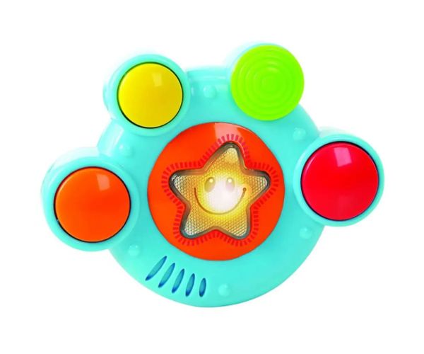 Playgo: Tobă rockstar eletcronic cu sunete și lumini