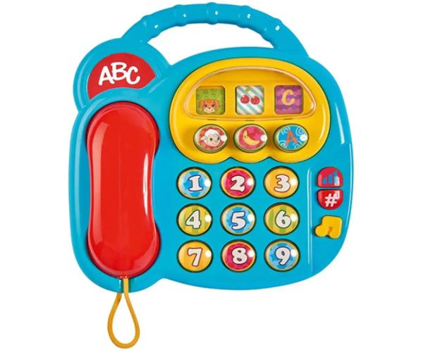 Telefon colorat ABC cu efecte de lumină și sunet - Simba Toys