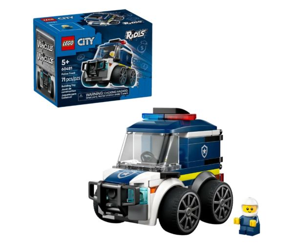 LEGO® City: Vehicule – Camion de poliție (60481)