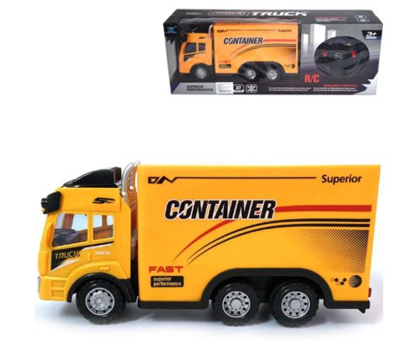 RC Camion de transport container cu efecte de lumină 27MHz 1/14