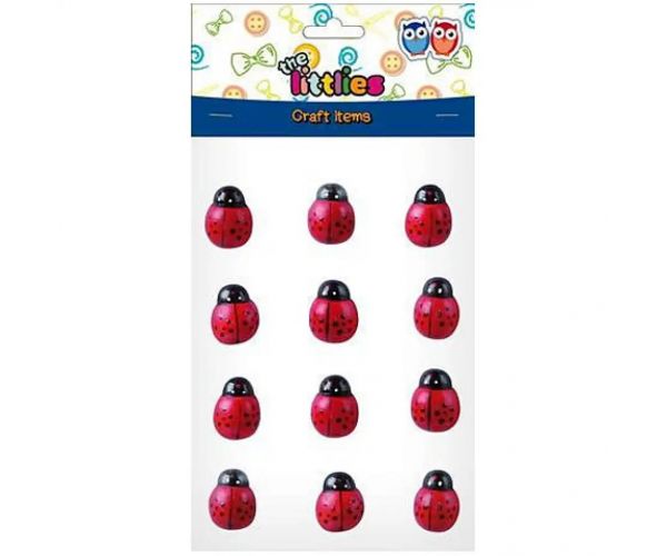 Lemn buburuză decor 18mm 12 bucăți