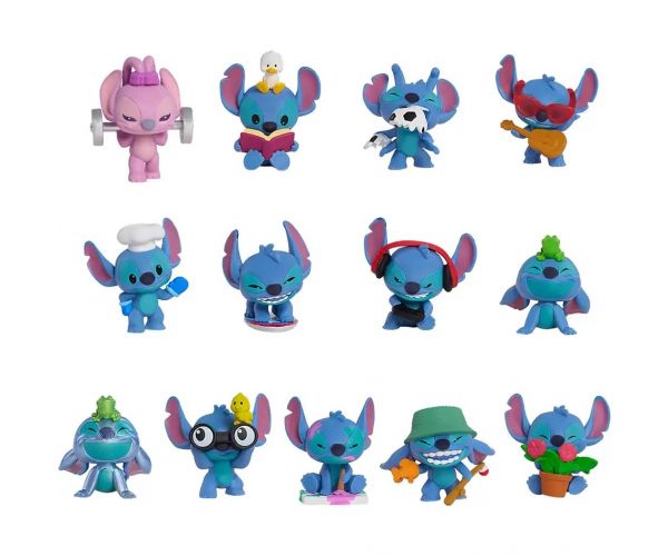 Figurină mini surpriză Disney+Stitch în capsulă în formă de ananas, seria 4, 1 buc.