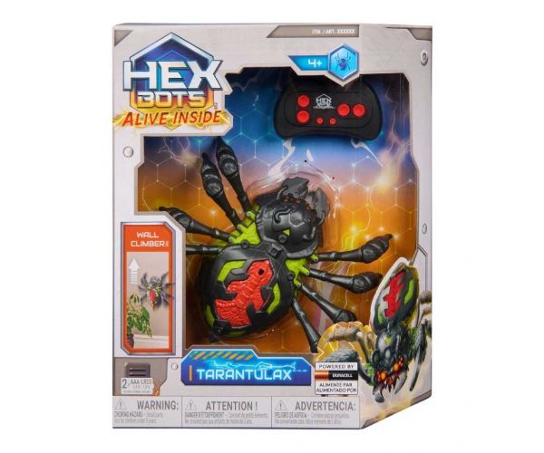 HexBots: Păianjen cu telecomandă care se cațără pe pereți - Spin Master