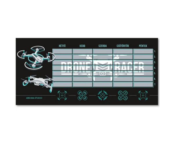 Ars Una: Drone Racer o singură foaie, două fețe orar (versiune HU)