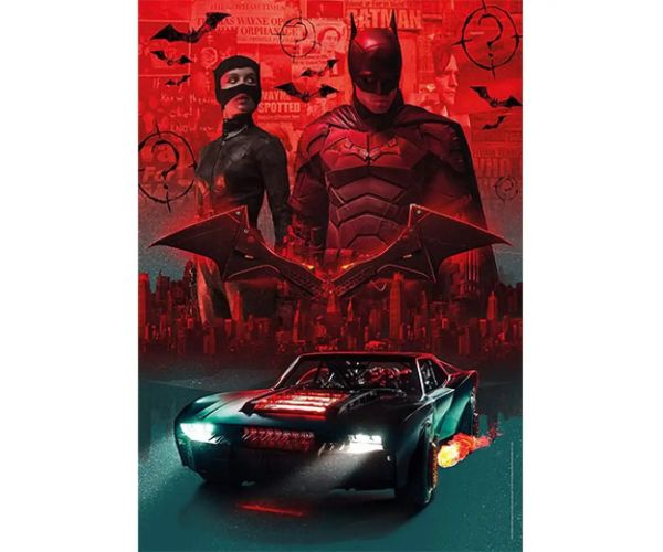 DC Comics: The Batman HQC puzzle 1000 bucăți - Clementoni