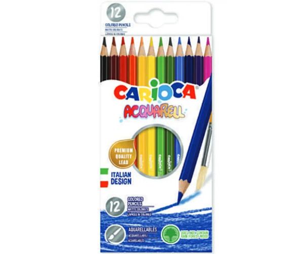 Carioca: Acquarell set creioane colorate 12 bucăţi