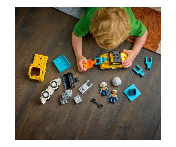 LEGO® DUPLO®: 3 în 1 utilaje de construcție (10475)