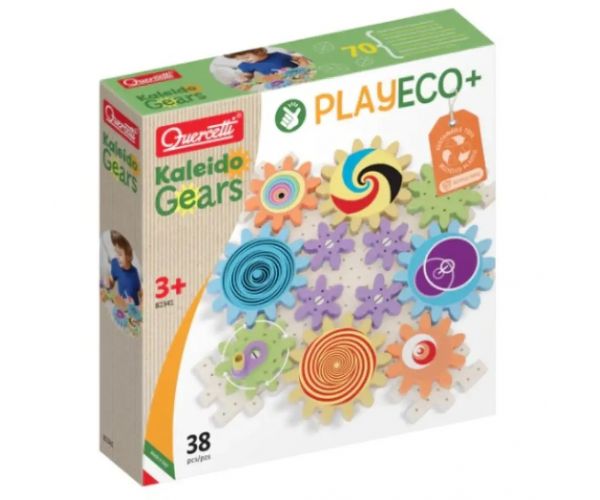 Quercetti: Play Eco Kaleido set de joacă de 38 bucăți