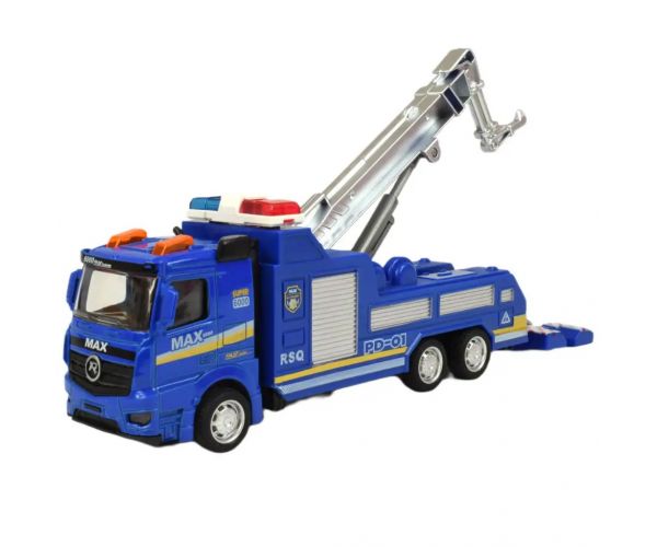 Police Set: camion politie cu lumina si sunet in diverse versiuni 19cm 1 bucată