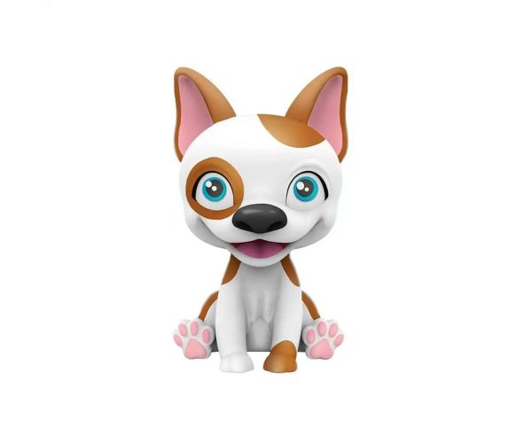 Washy Friends: Color Reveal Boston Terrier cățeluș cu cadă și accesorii.