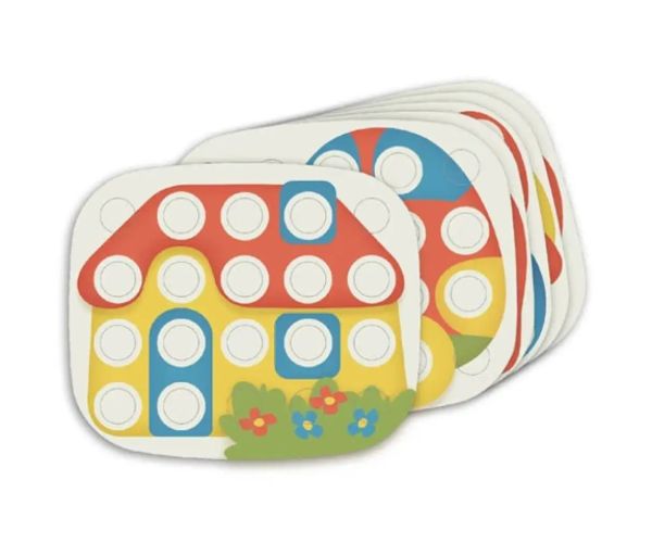 Quercetti: Play Bio Fantacolor Baby biluțe 222 bucăți