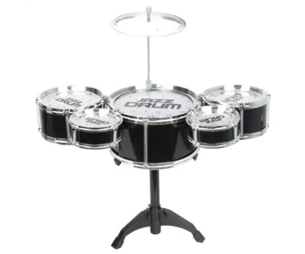 Jazz Drum 6 părți echipament tobă pe stand