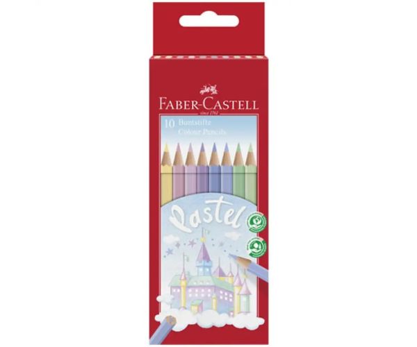 Faber-Castell: Pastel set creioane colorate 10 bucăți set