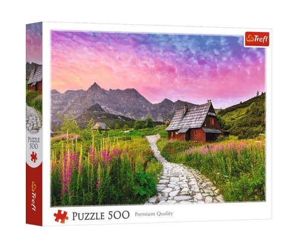 Drumul spre vârfurile Tatra – puzzle de 500 de piese – Trefl