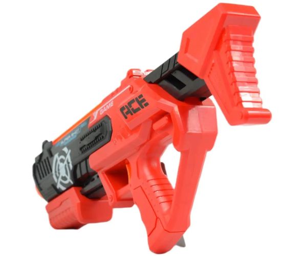 Super Shoot: Pistol manual cu cartușe 47cm