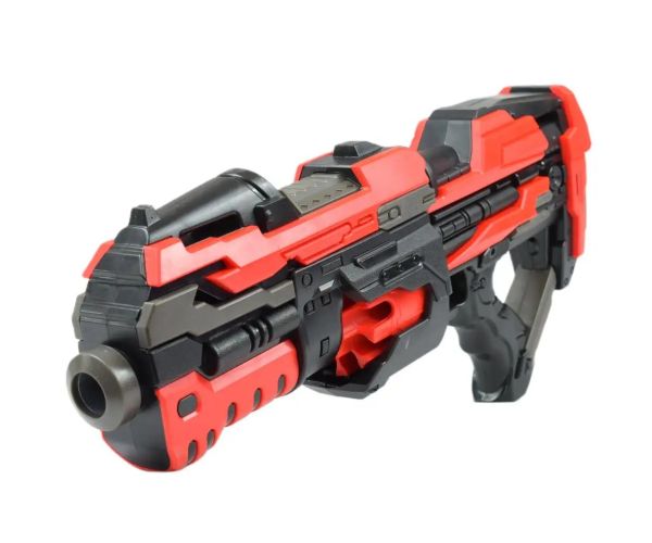 Pro Attack: Pistol electronic cu burete și cartușe 45cm