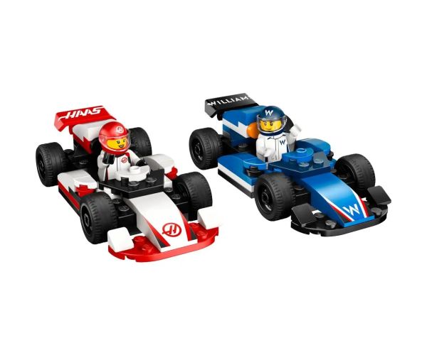 LEGO® City: Mașini de curse Williams Racing și Haas F1® (60464)
