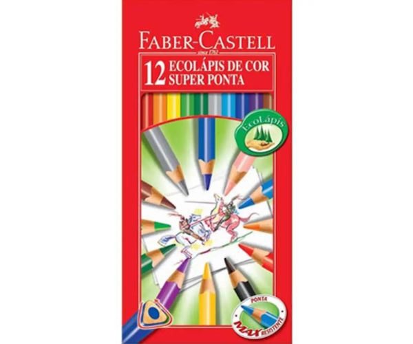 Faber-Castell: ECO creion colorat triunghiular 12buc