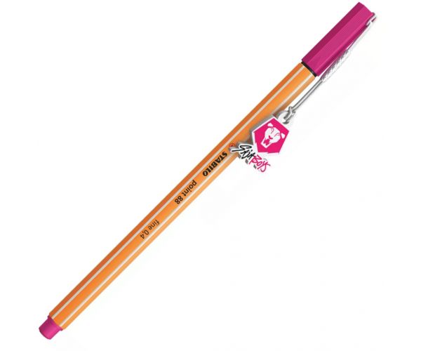 Stabilo: K-Pop Demonii Vânătorii Point 88 marker roz Saja Boys cu decorare 0,4mm