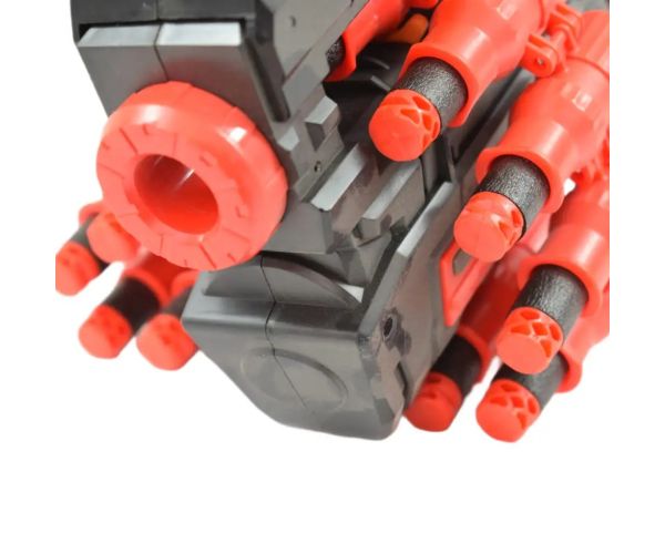 Rattle Belt Track Pro: Armă de burete cu magazie și cartușe cu o rază de tragere de 18 metri