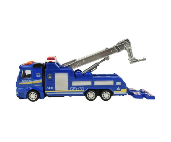 Police Set: camion politie cu lumina si sunet in diverse versiuni 19cm 1 bucată