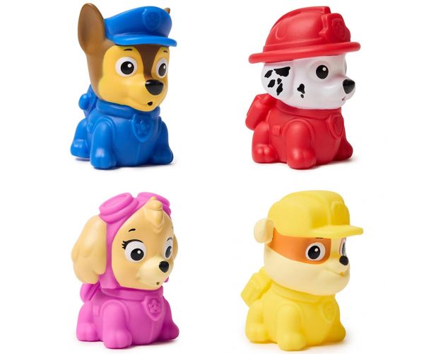 Paw Patrol: set de jocuri de baie de 4 piese - Spin Master